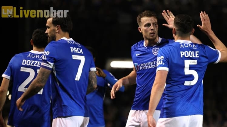 Portsmouth vs Ipswich Town: Portsmouth Menang Meyakinkan 2-0