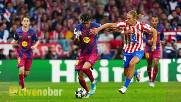 Atletico Madrid vs Barcelona: Barca Menang 2-1 dan Lolos Dramatis