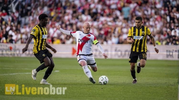 AEK Athens vs Rayo Vallecano: AEK Menang 3-1, Rayo Tetap Lolos Berkat Agregat